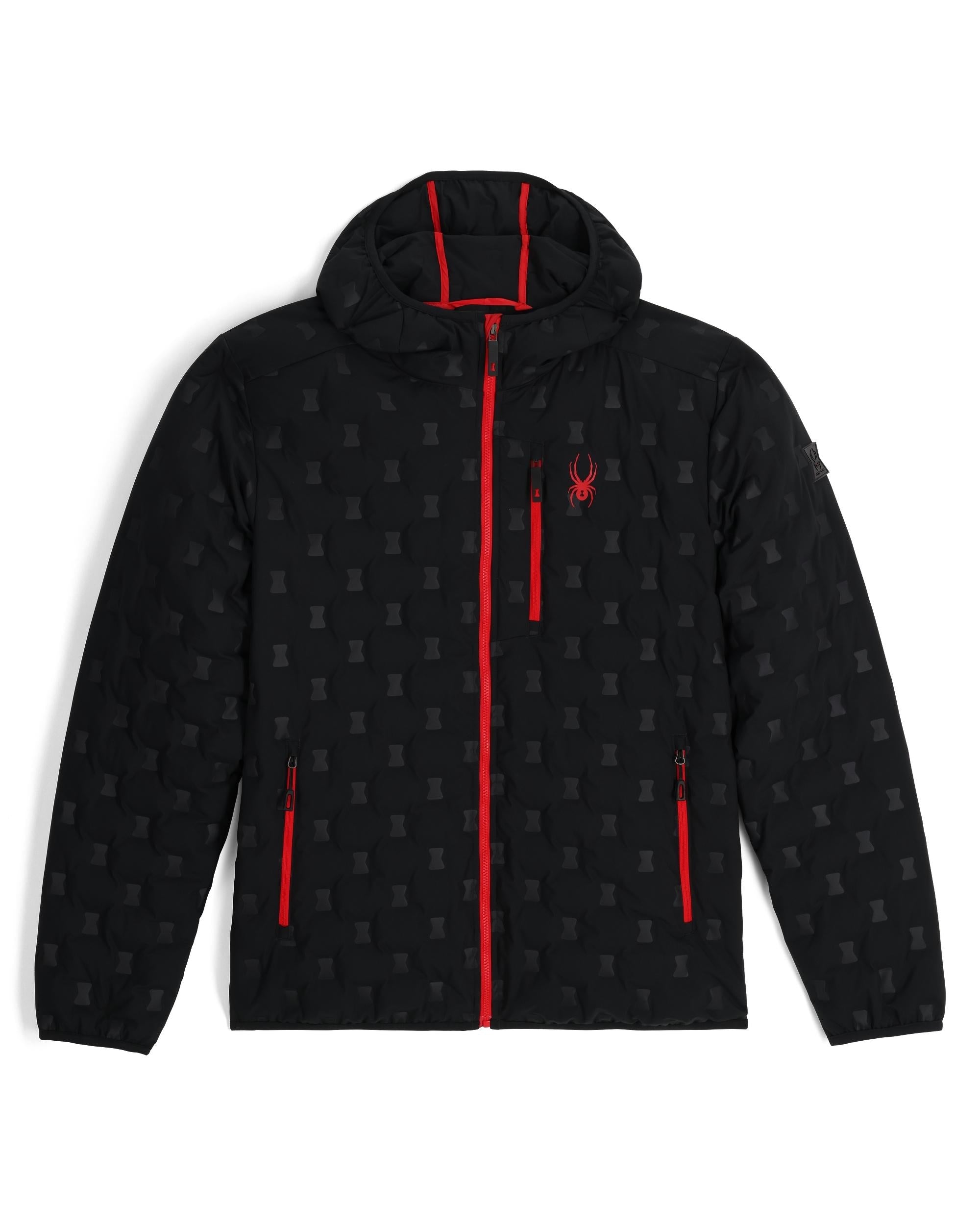 Zenith Hooded - Black | Spyder Europe