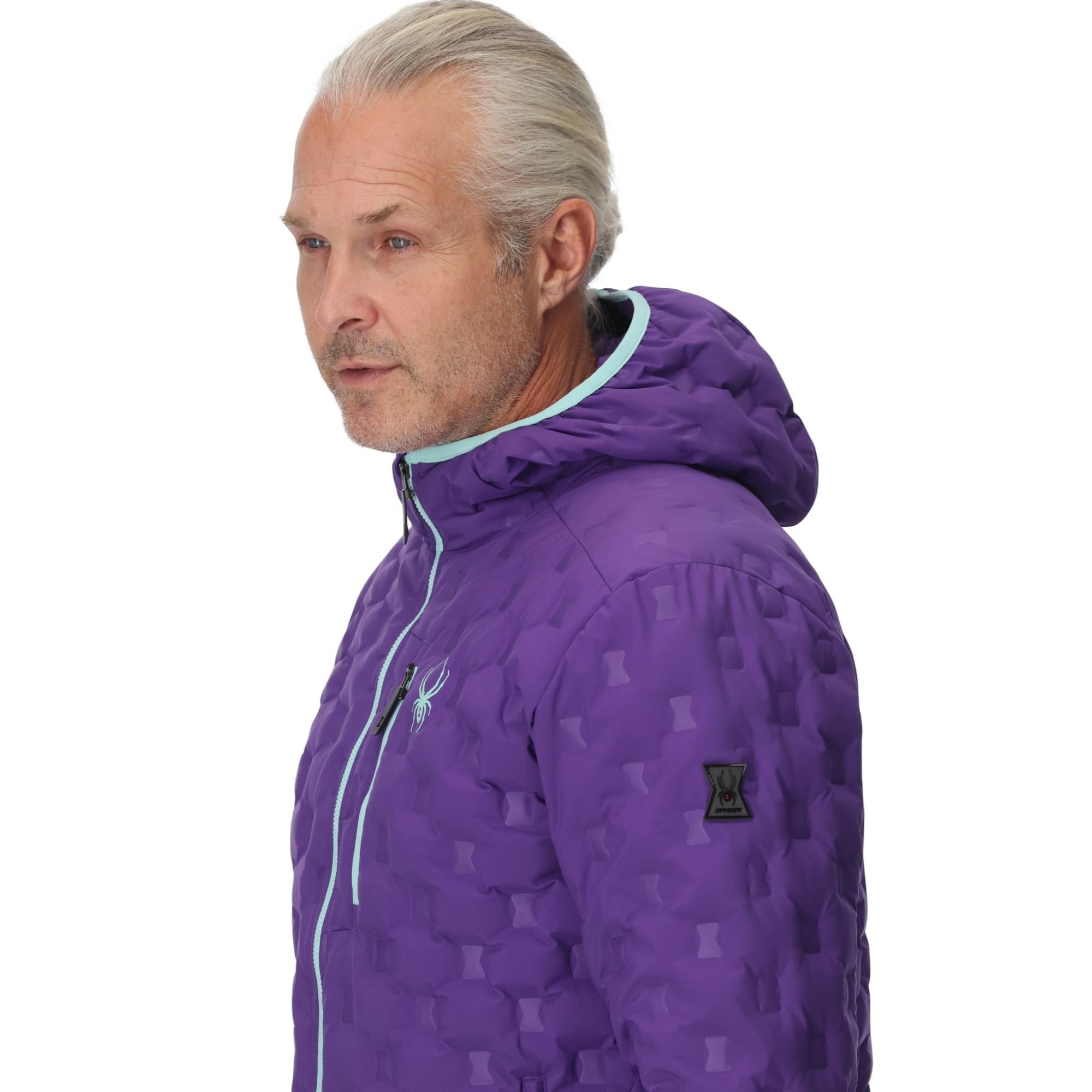 Zenith Hooded - Deep Purple | Spyder Europe