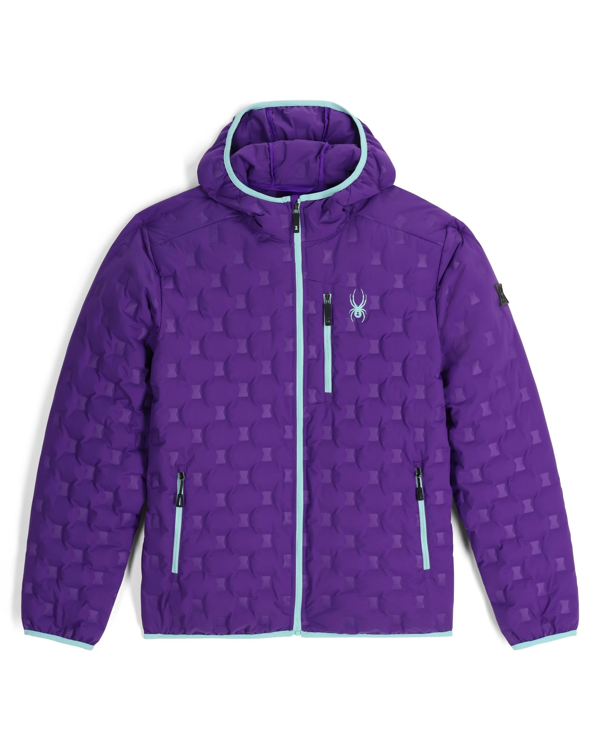 Zenith Hooded - Deep Purple | Spyder Europe