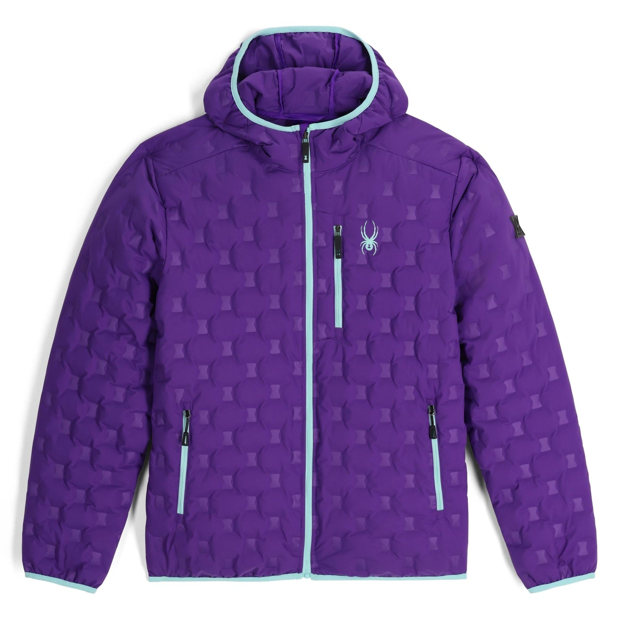 Zenith Hooded - Deep Purple | Spyder Europe