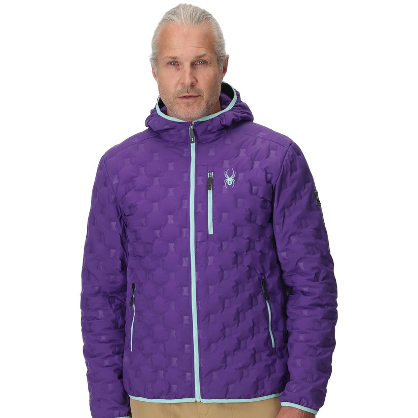 Mens Zenith Hooded - Deep Purple