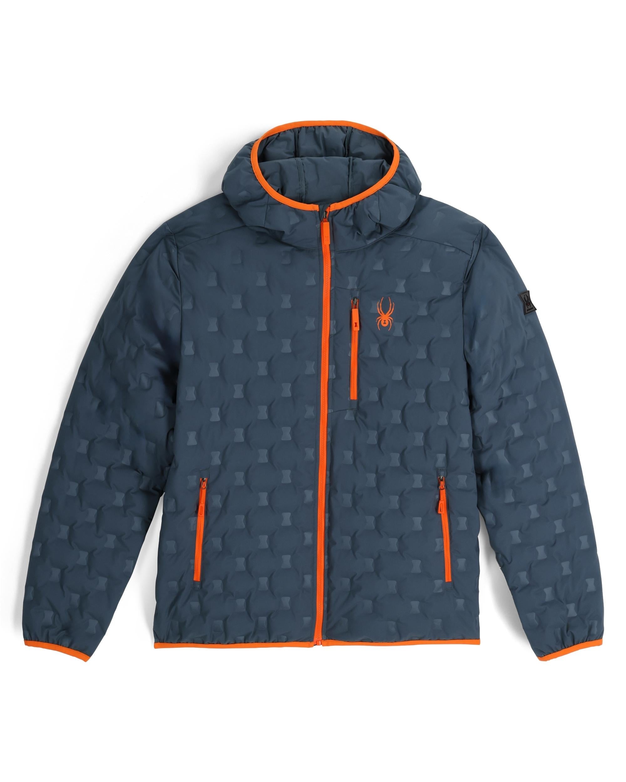 Zenith Hooded - Slate Blue | Spyder Europe