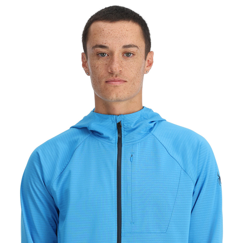 Gridweb Tech Hoodie - Aether Blue