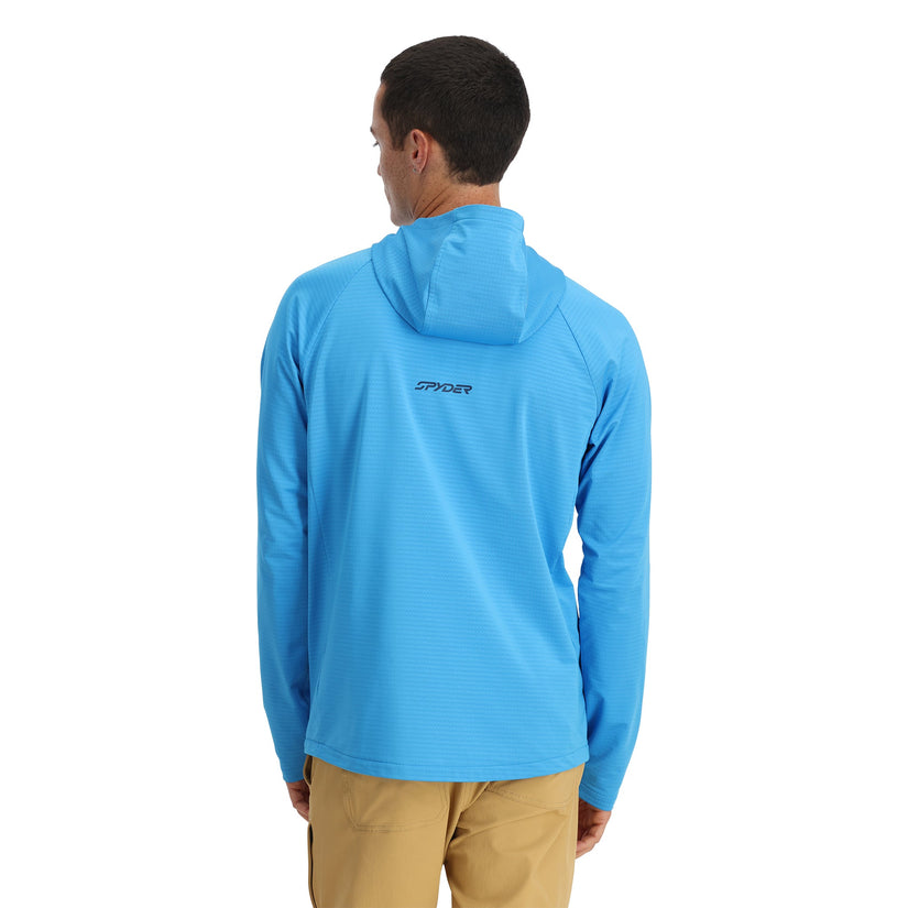 Gridweb Tech Hoodie - Aether Blue
