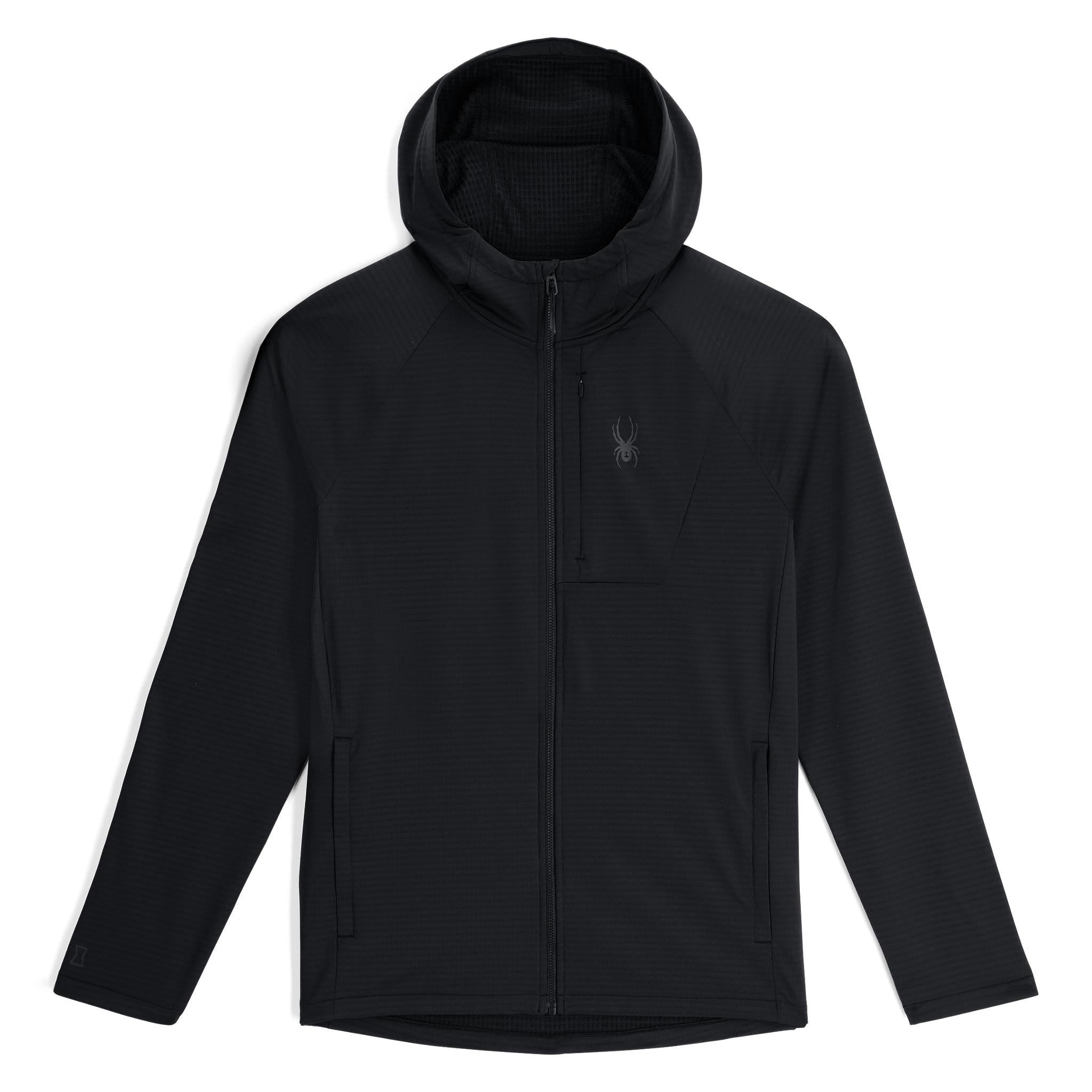 Gridweb Hoodie - Black | Spyder Europe