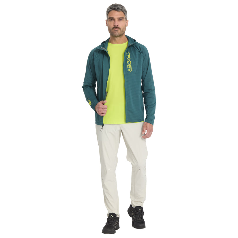 Gridweb Hoodie - Petrol