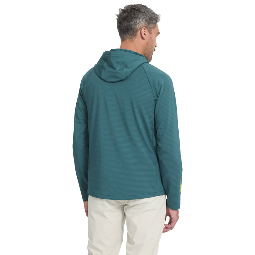 Gridweb Hoodie - Petrol