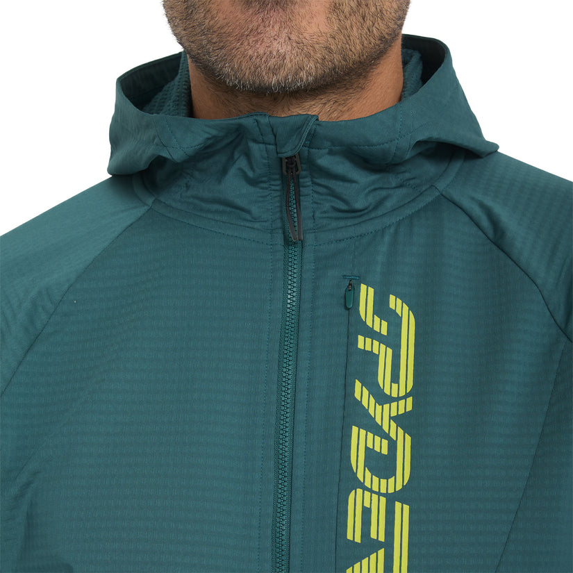 Gridweb Hoodie - Petrol