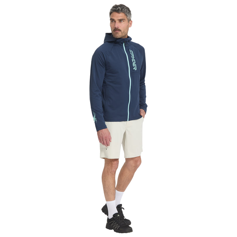 Gridweb Hoodie - True Navy