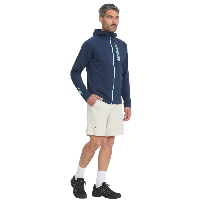 Gridweb Hoodie - True Navy