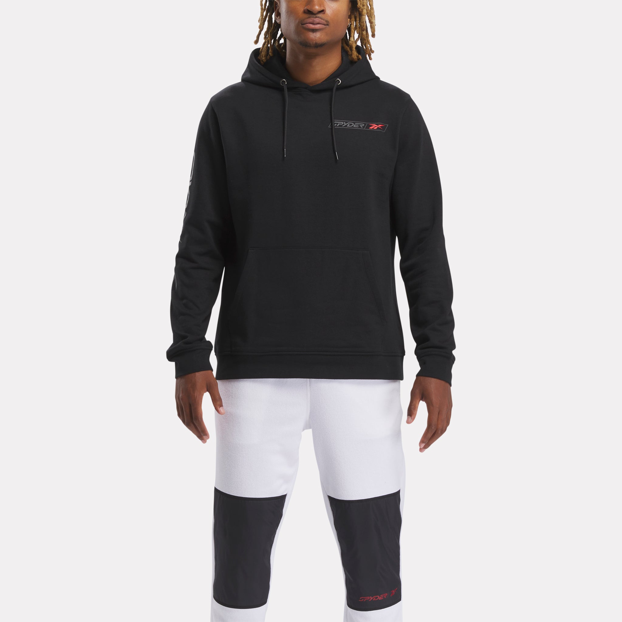 Unisex Spyder X Reebok Collab Hoodie - Black | Spyder Europe