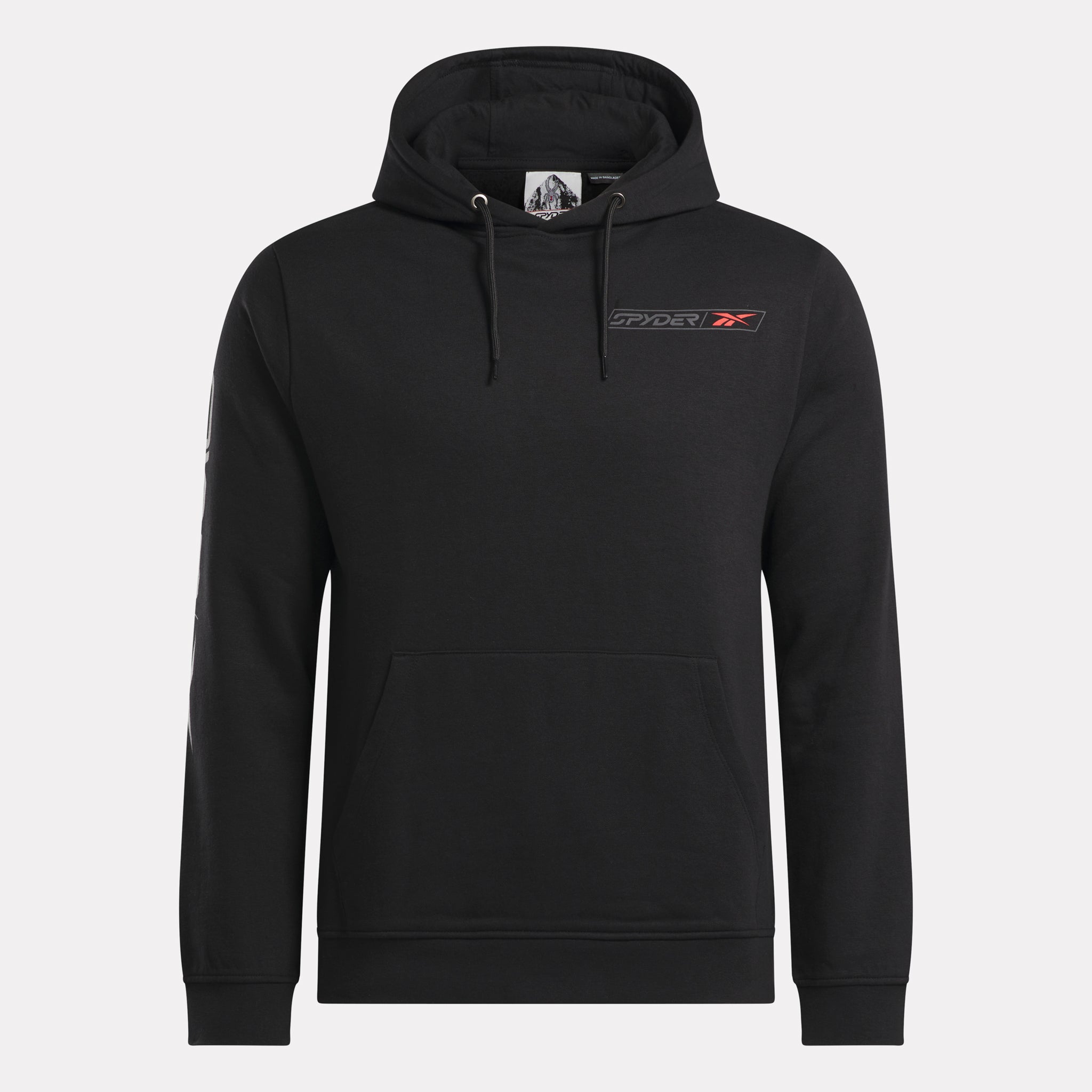 Unisex Spyder X Reebok Collab Hoodie - Black | Spyder Europe