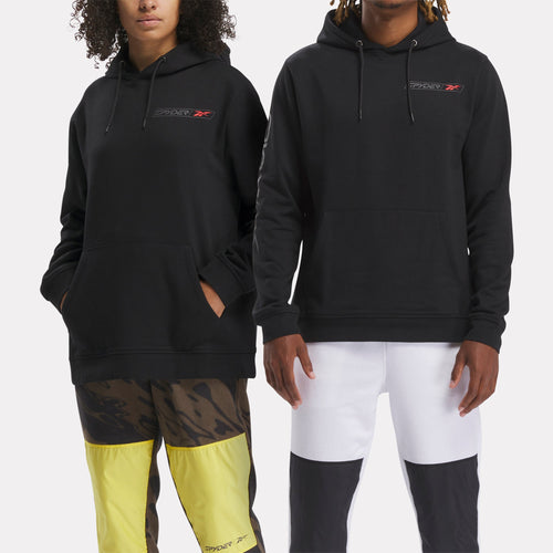 Unisex Spyder X Reebok Collab Hoodie - Black