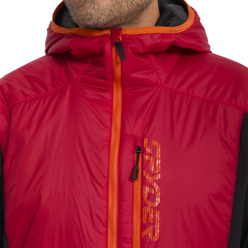 Glissade Hybrid Hooded Jacket - Spyder Red