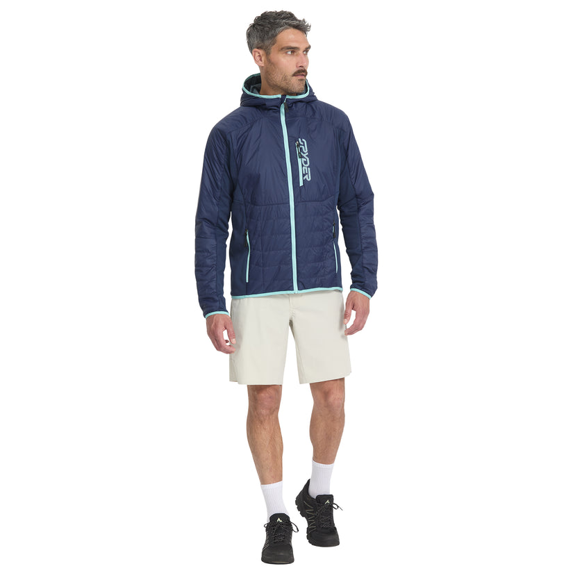 Glissade Hybrid Hooded Jacket - True Navy