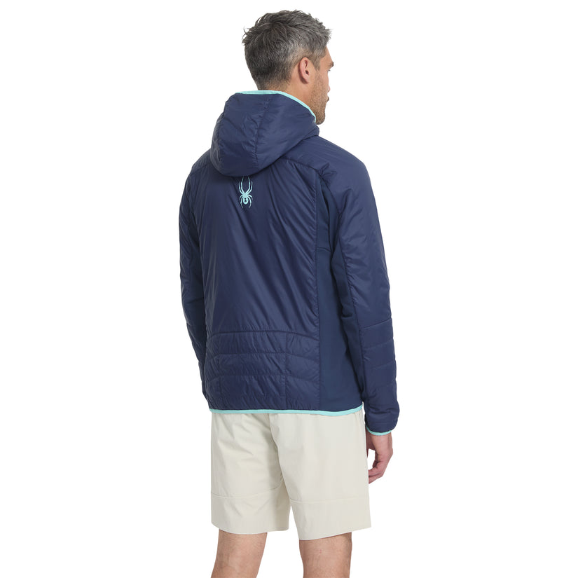 Glissade Hybrid Hooded Jacket - True Navy