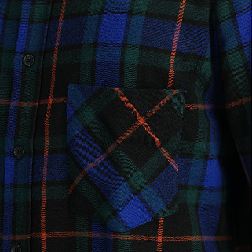 Elevation Flannel - Electric Blue