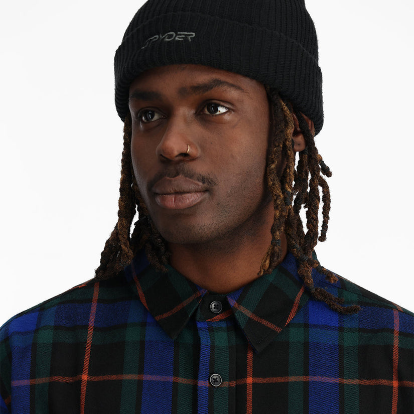 Elevation Flannel - Electric Blue