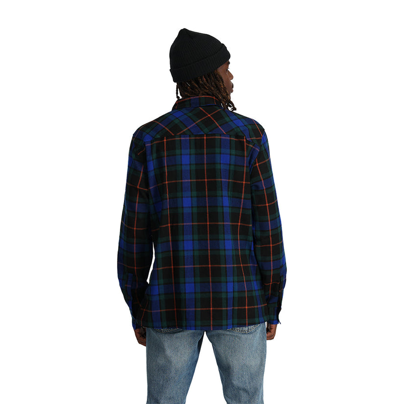 Elevation Flannel - Electric Blue