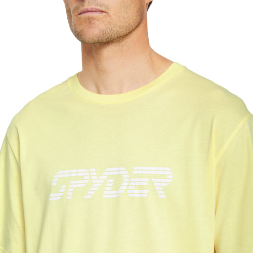 Mens Wordmark Blanks Tee - Aura Yellow