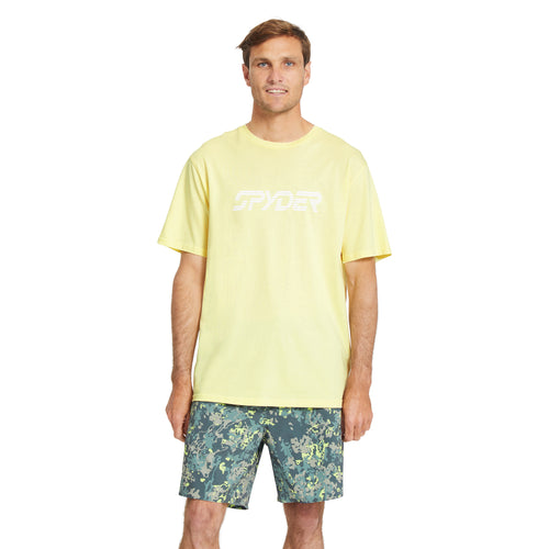 Mens Wordmark Blanks Tee - Aura Yellow