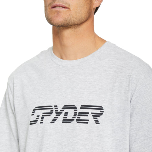 Mens Wordmark Blanks Tee - Heather Grey