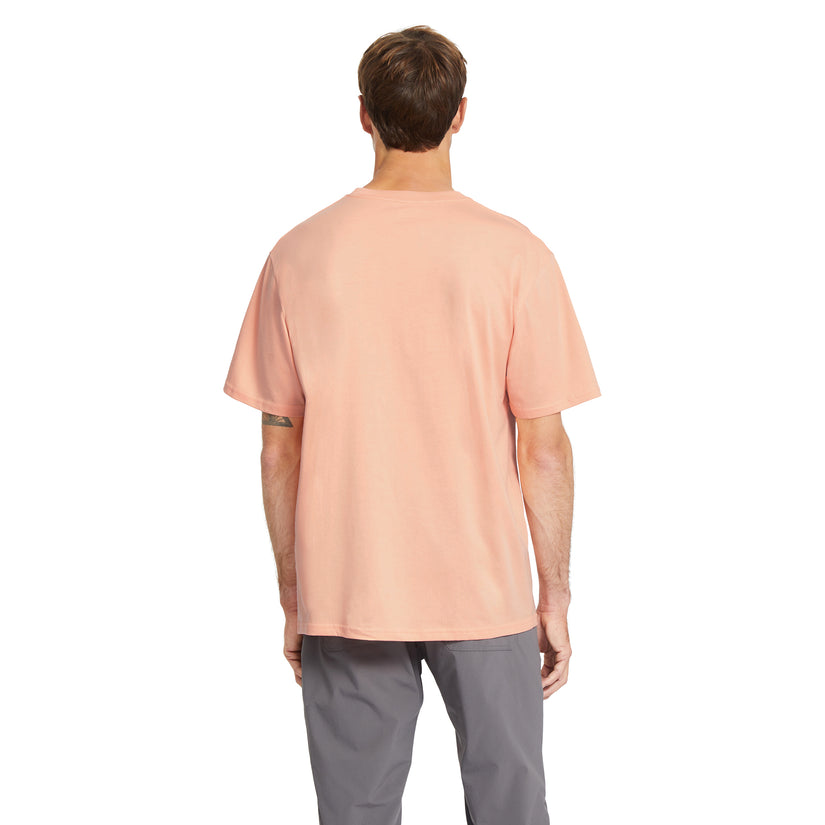 Mens Bug Blanks Tee - Salmon