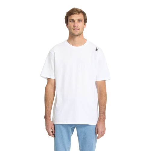 Men Bug Logo Short Sleeve Tee - White