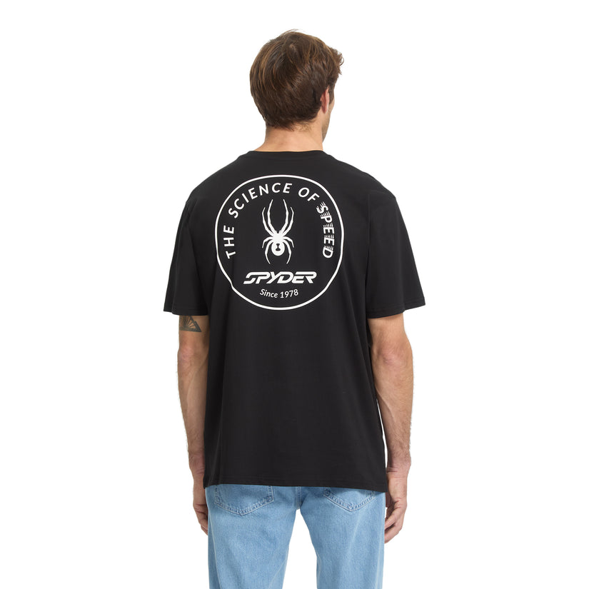 Men Science Of Speed Short Sleeve Tee - Black
