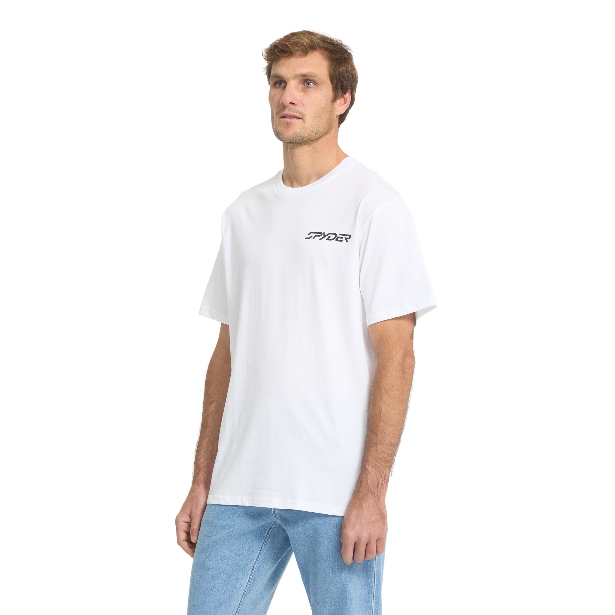 Science Of Speed Short Sleeve Tee - White | Spyder Europe