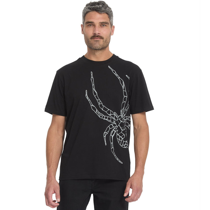 Spyd Up Short Sleeve Tee - Black