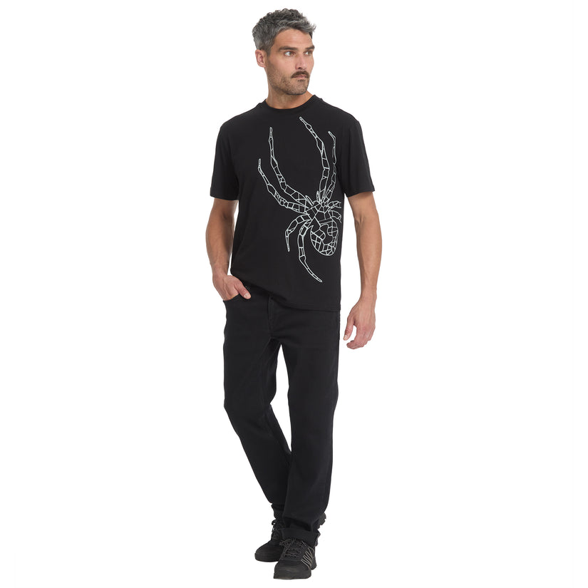 Spyd Up Short Sleeve Tee - Black