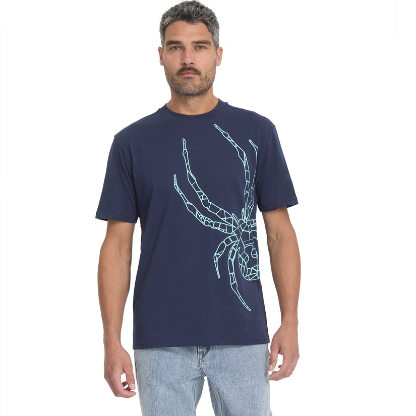 Spyd Up Short Sleeve Tee - True Navy