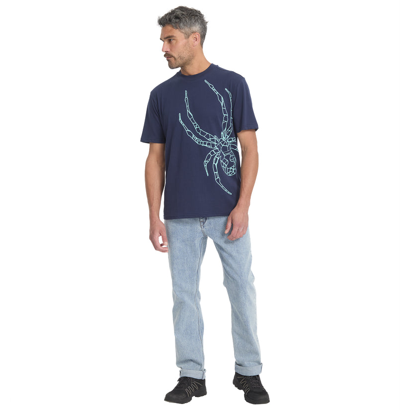 Spyd Up Short Sleeve Tee - True Navy