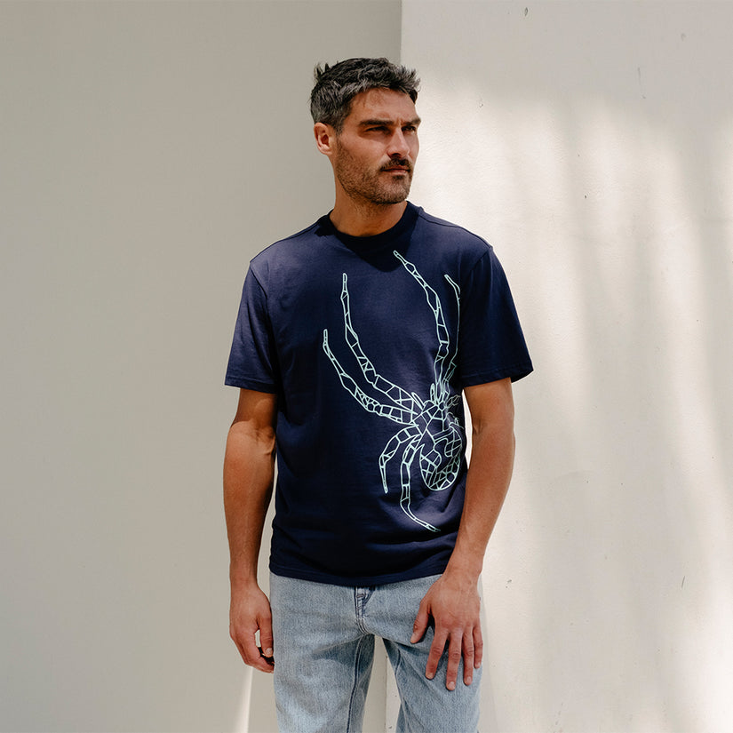 Spyd Up Short Sleeve Tee - True Navy