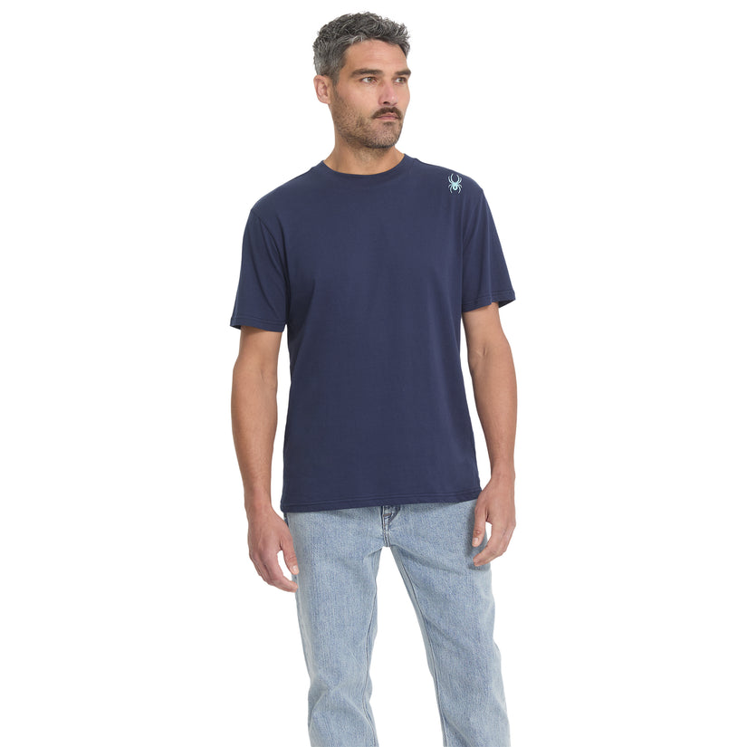 Bug Emb Short Sleeve Tee - True Navy