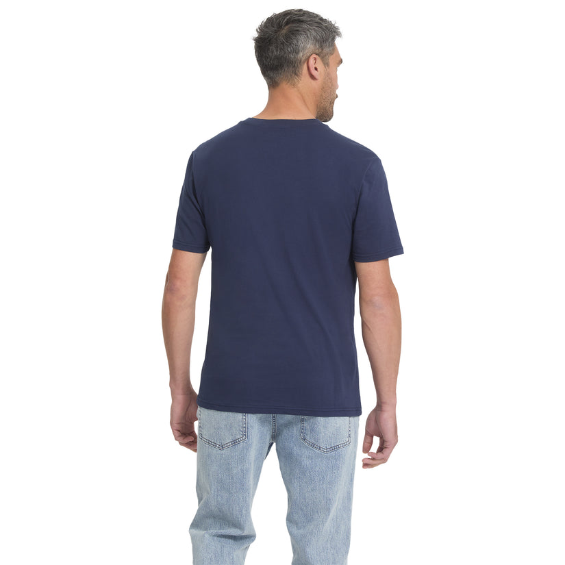 Bug Emb Short Sleeve Tee - True Navy
