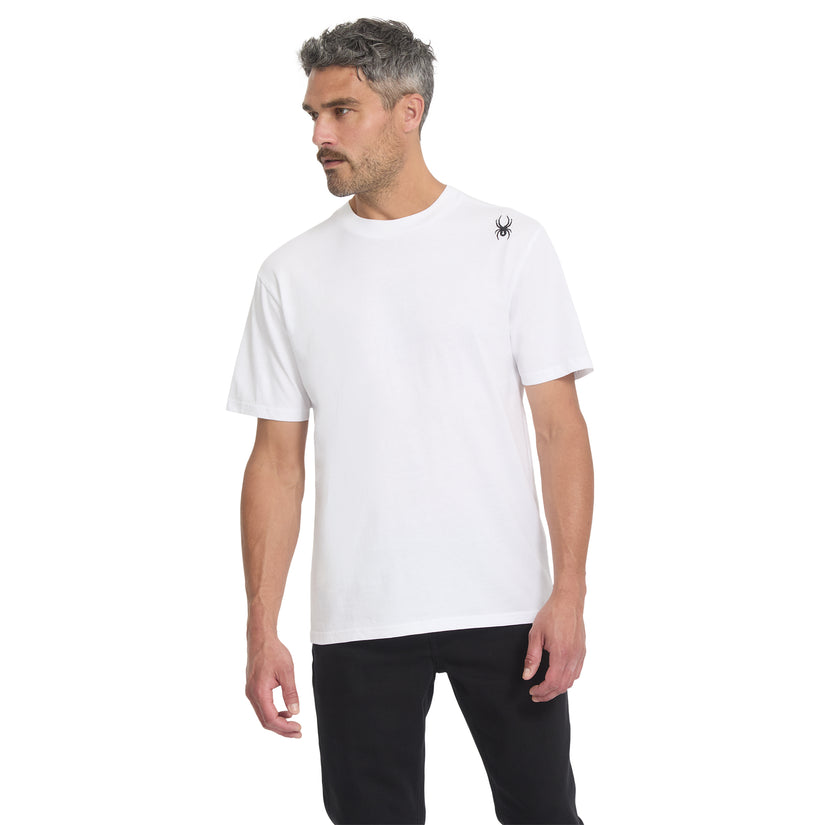 Bug Emb Short Sleeve Tee - White