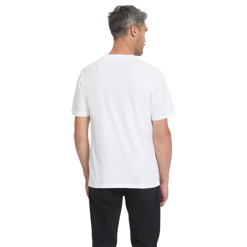 Bug Emb Short Sleeve Tee - White