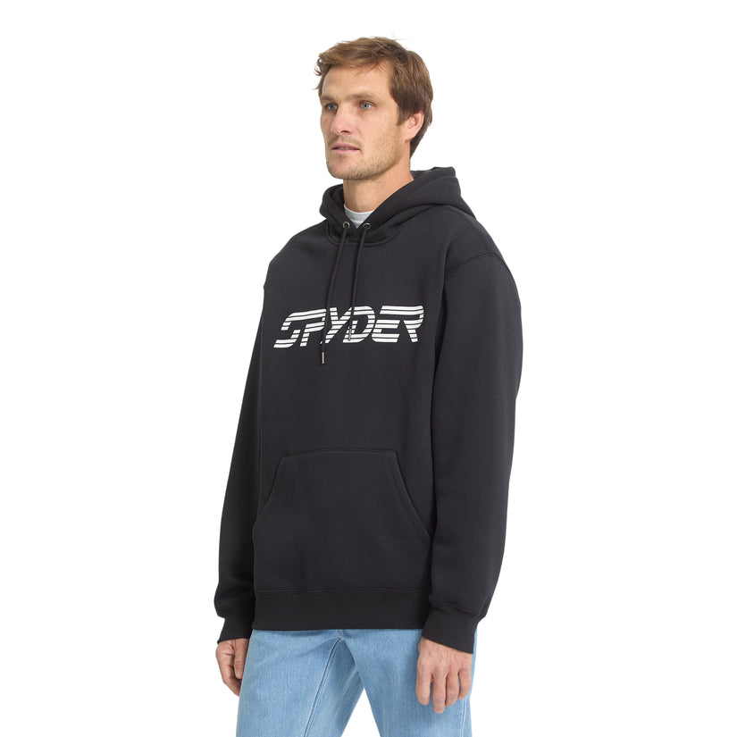 Men Wordmark Hoodie - Black