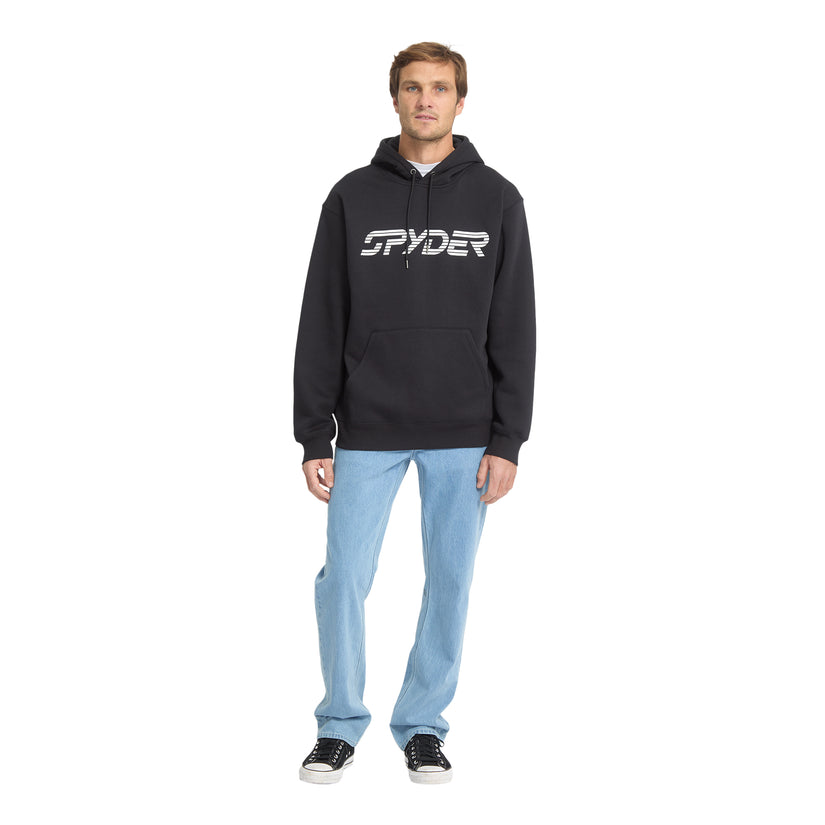 Men Wordmark Hoodie - Black
