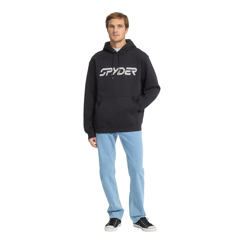 Men Wordmark Hoodie - Black