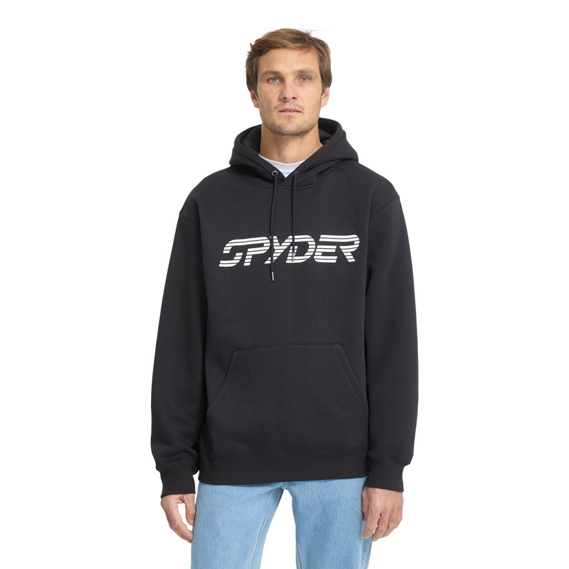 Men Wordmark Hoodie - Black