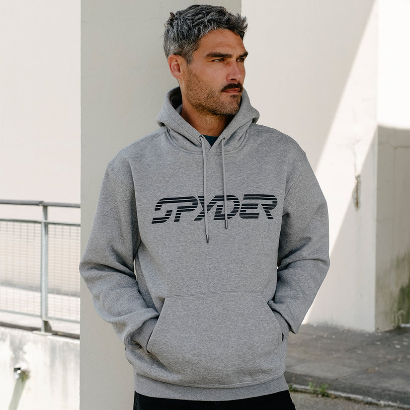 Wordmark Hoodie - Heather Grey