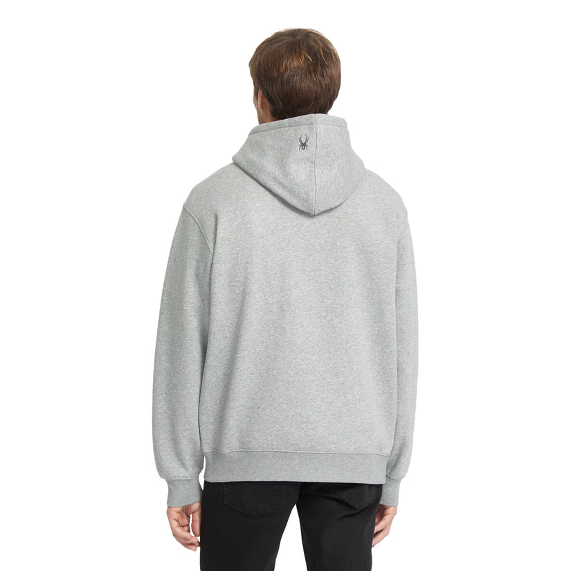 Men Wordmark Hoodie - Heather Grey