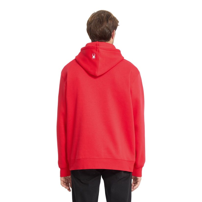 Men Wordmark Hoodie - Spyder Red