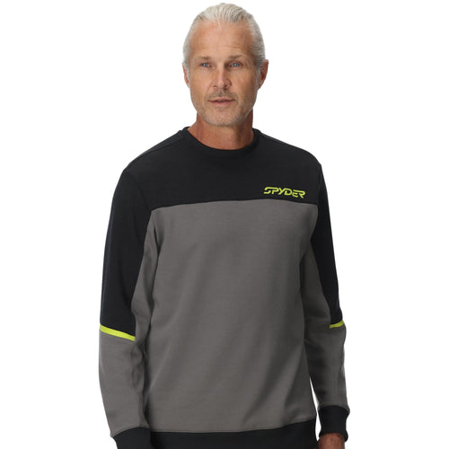 Mens Speed Fleece Crew - Storm