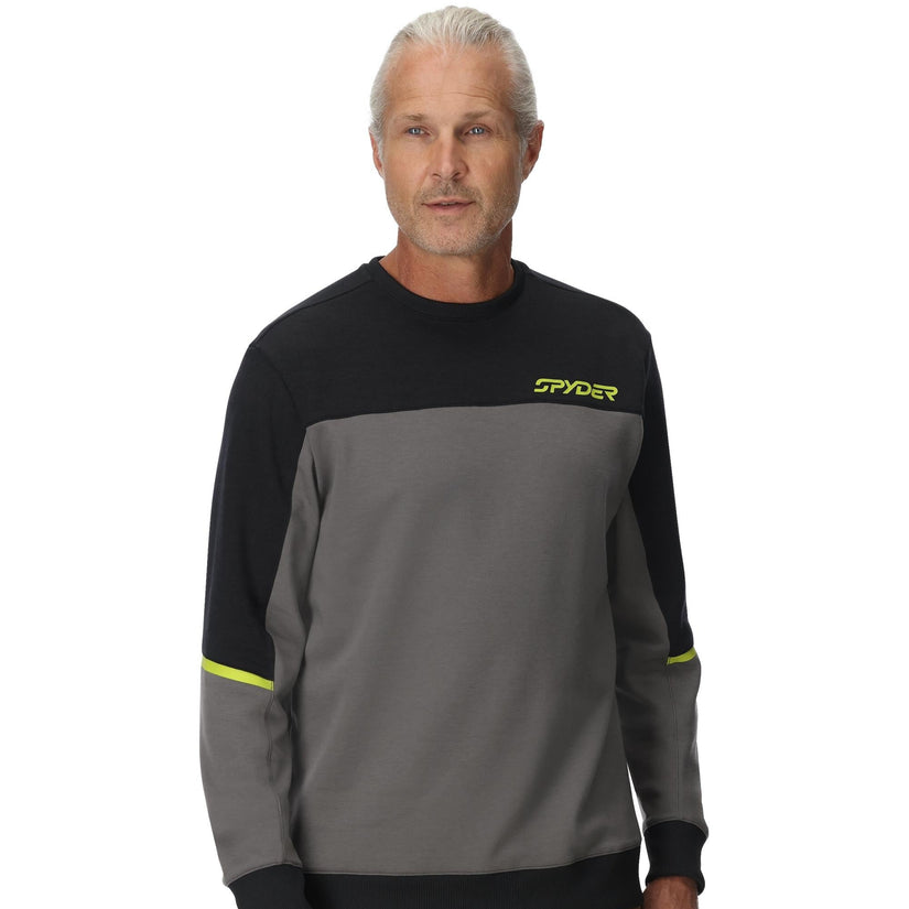 Mens Speed Fleece Crew - Storm