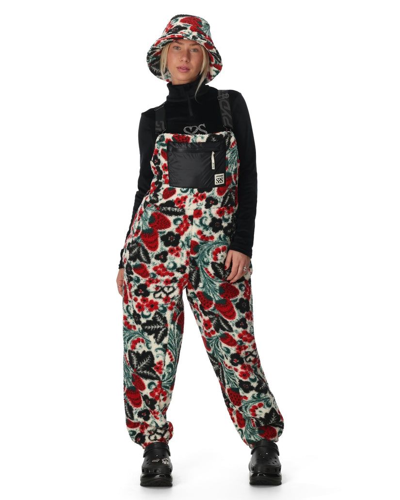 Womens Society Fleece Overall - Society Racing Green