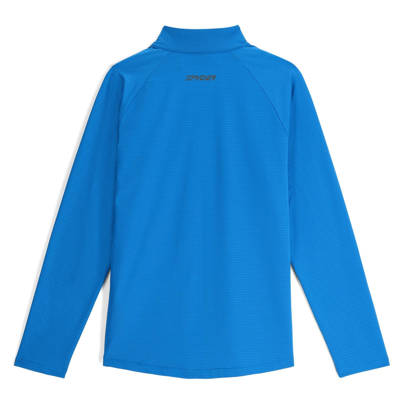 Mens Gridweb Fleece Half Zip - Cobalt